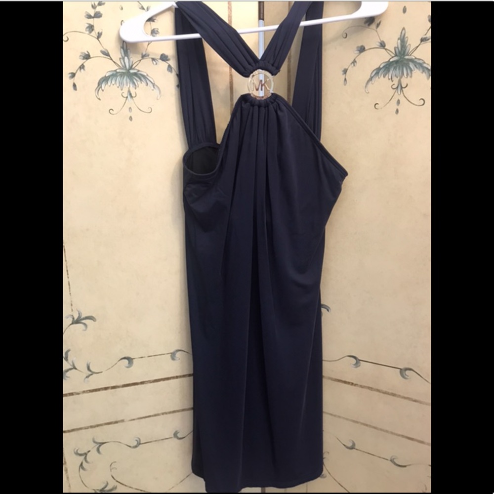 MICHAEL Michael Kors navy dress w built in bra